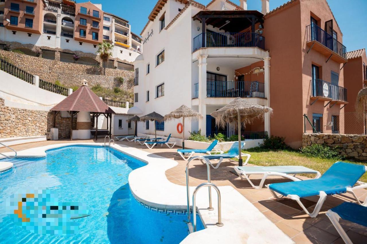 Vista Bahia Con Piscinas, Parking Y Terraza Apartment Ла Херадура Екстериор снимка